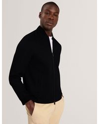 Ted Baker - Fetcham Smart Twill Bomber Jacket - Lyst