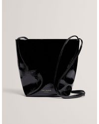 Ted Baker - Kayylyn Crinkled Slim Strap Small Bucket Bag - Lyst