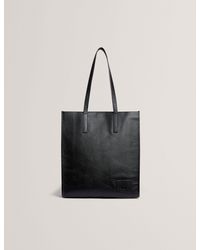 Ted Baker - Griffis Grained Leather Tall Tote Bag - Lyst