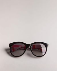 Ted Baker - Mib Printed Round Sunglasses - Lyst