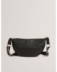 Ted Baker - Lorreen Webbing Strap Leather Sling Crossbody Bag - Lyst