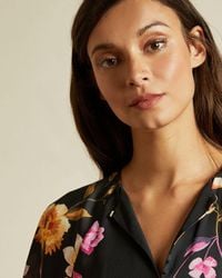 rhubarb midi tea dress