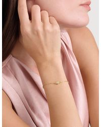 Ted Baker - Solid Mini Heart Chain Bracelet - Lyst