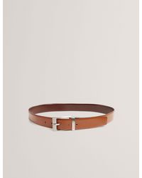 Ted Baker - Connary Reversible Smooth Leather Belt - Lyst