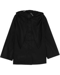 TOTEME - Cotton Scarfed Blouson Jacket - Lyst