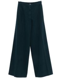 forte_forte - Cotton Wide-Leg Trousers - Lyst