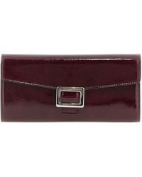 Roger Vivier - Belle Vivier Patent Leather Wallet On Chain - Lyst