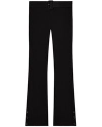 Courreges - Ribbed Knitted Trousers - Lyst