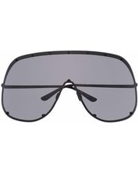 Rick Owens - Oversized Shield-Frame Sunglasses - Lyst