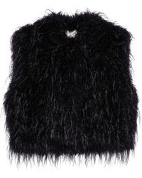 forte_forte - Ecofur Vest - Lyst