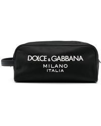 Dolce & Gabbana - Luxury Nylon Zippered Beauty Case - Lyst