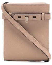 Valextra - Leather Slim Brera Shoulder Bag - Lyst