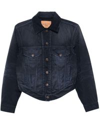 Balenciaga - Denim Cotton Jacket - Lyst