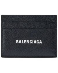 Balenciaga - Leather Credit Card Case - Lyst