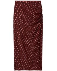 Stella McCartney - Polka Dot Long Skirt - Lyst