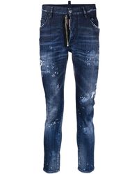 mens blue dsquared jeans