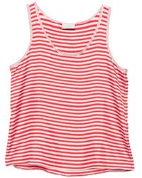 Pierre Louis Mascia - Striped Silk Top - Lyst