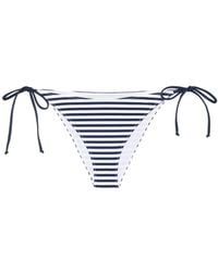 Mc2 Saint Barth - Virgo Striped Bikini Bottoms - Lyst