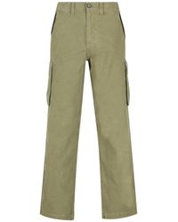 Burberry - Cotton Cargo Pants - Lyst