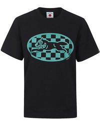ICECREAM - Checker Running Dog T-Shirt - Lyst