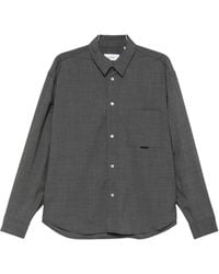 Lardini - Chest-Pocket Button-Up Shirt - Lyst