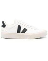Veja - Campo Leather Sneakers - Lyst