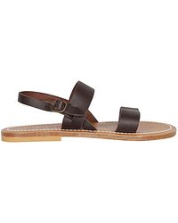 K. Jacques - Barigoule Leather Sandals - Lyst