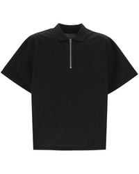 Sacai - Cotton Polo Shirt - Lyst