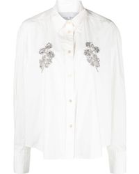 Forte Forte - Forte_forte Embroidered Cotton Shirt - Lyst