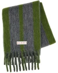 Marni - Contrasting Double Stripe Scarf - Lyst