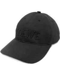 Loewe - Logo Canvas Baseball Cap - Lyst