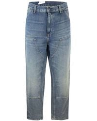 Carhartt - Double Knee Denim Jeans - Lyst