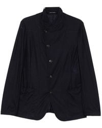 Emporio Armani - Wool Blazer Jacket - Lyst