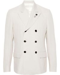 Lardini - Double-breasted Blazer - Lyst