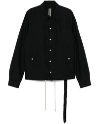 Rick Owens - Front Press-Stud Fastening Jacket - Lyst