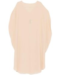 Gianluca Capannolo - Silk Midi Dress - Lyst