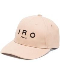 IRO - Logo-embossed Cotton Cap - Lyst