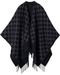 Gucci - Gg Wool Poncho - Lyst