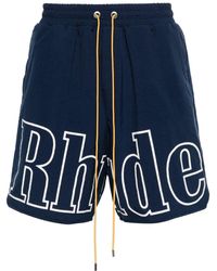 Rhude - Logo-print Shorts - Lyst