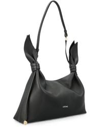 Loewe - Scarf Medium Leather Shoulder Bag - Lyst