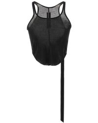 Rick Owens - Cotton Cropped Top - Lyst