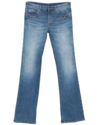 Gucci - Horsebit Denim Jeans - Lyst