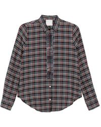 forte_forte - Cotton Blend Tartan Shirt - Lyst