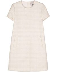 Semicouture - Tweed Mini Dress - Lyst