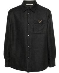 Valentino - Jacket With Logo - Lyst