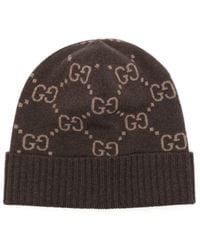 Gucci - Gg Cashmere Beanie - Lyst
