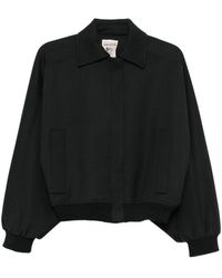 Semicouture - Renie Wool Blend Bomber Jacket - Lyst