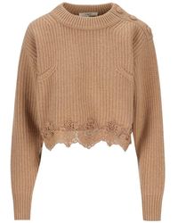 Chloé - Wool And Cashmere Sweater - Lyst
