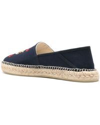 KENZO - Logo Cotton Espadrilles - Lyst