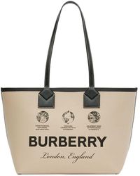 Canterbury cloth mini bag Burberry Multicolour in Cloth - 33898250